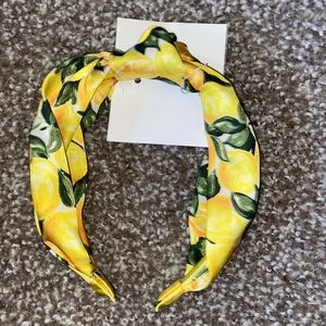Lemon headband